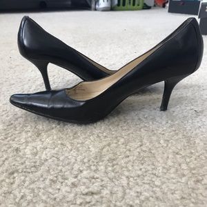 Calvin Klein leather pumps